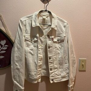 Levi's Off-White Denim Jacket